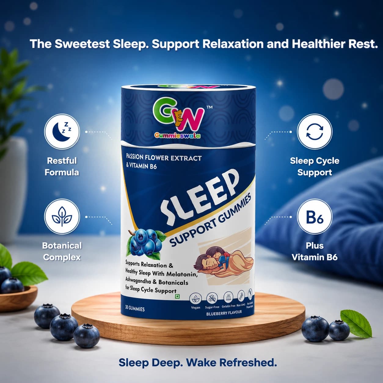 Sleep Support Gummies (Pack of 2) thumbnail 5