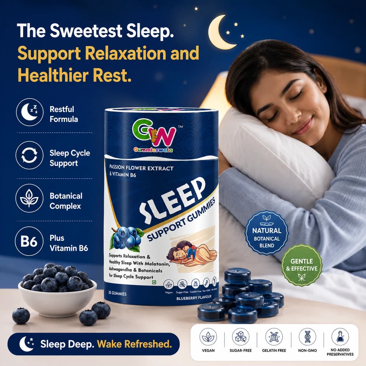 Sleep Support Gummies (Pack of 2) thumbnail 3