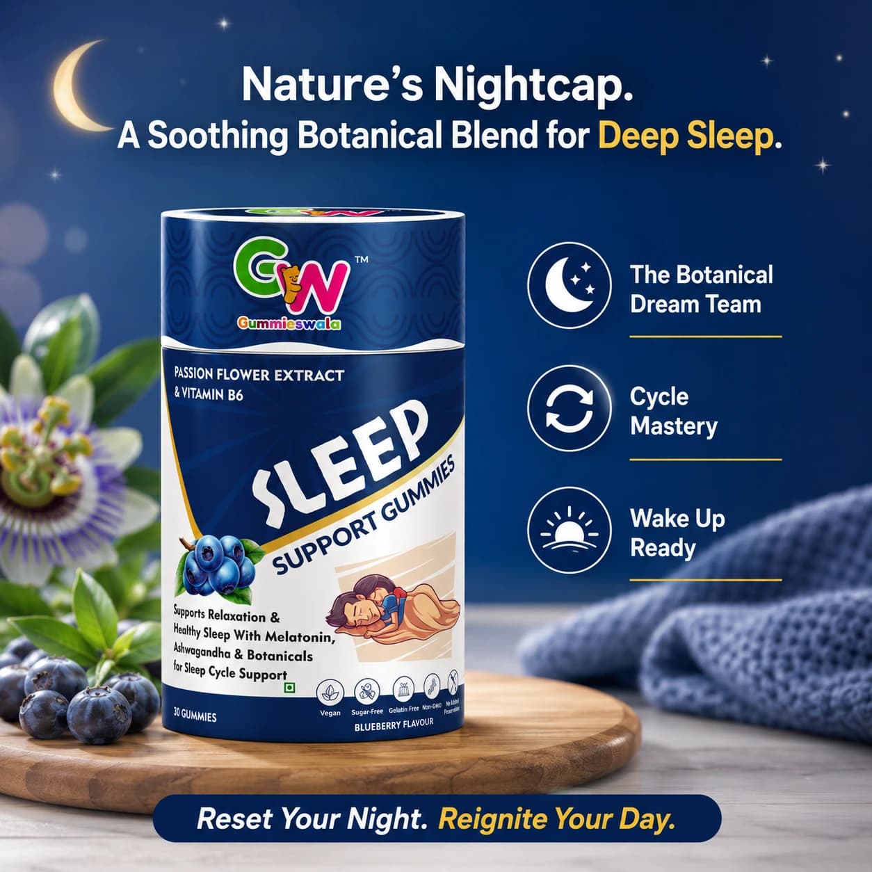 Sleep Support Gummies (Pack of 2) thumbnail 2