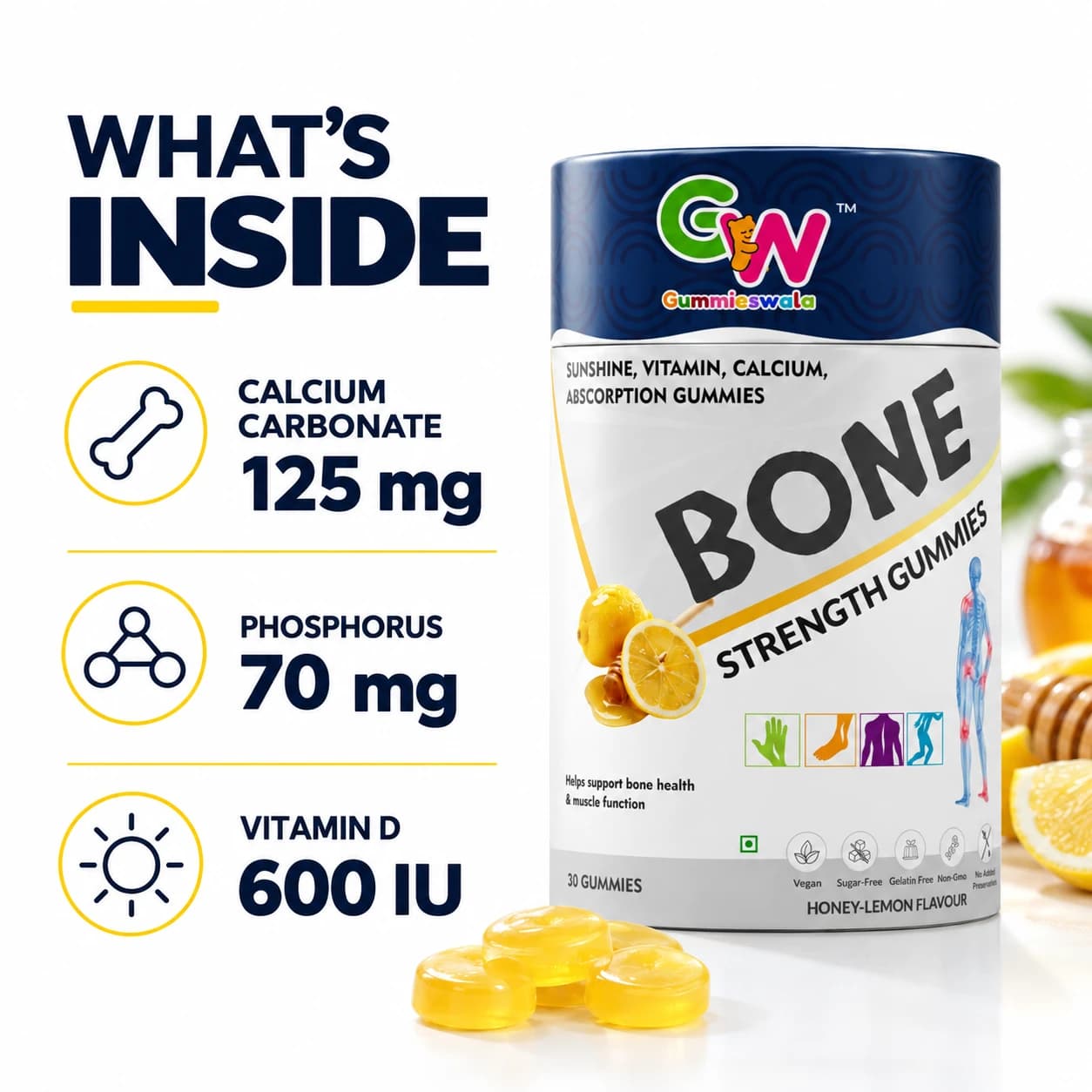 Bone Strength Gummies thumbnail 5