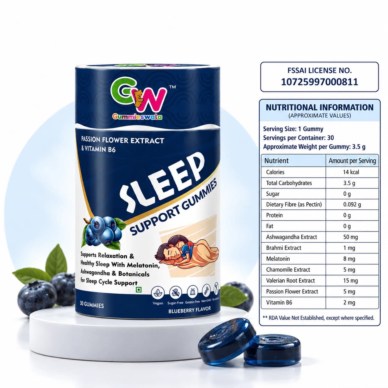 Sleep Support Gummies thumbnail 6