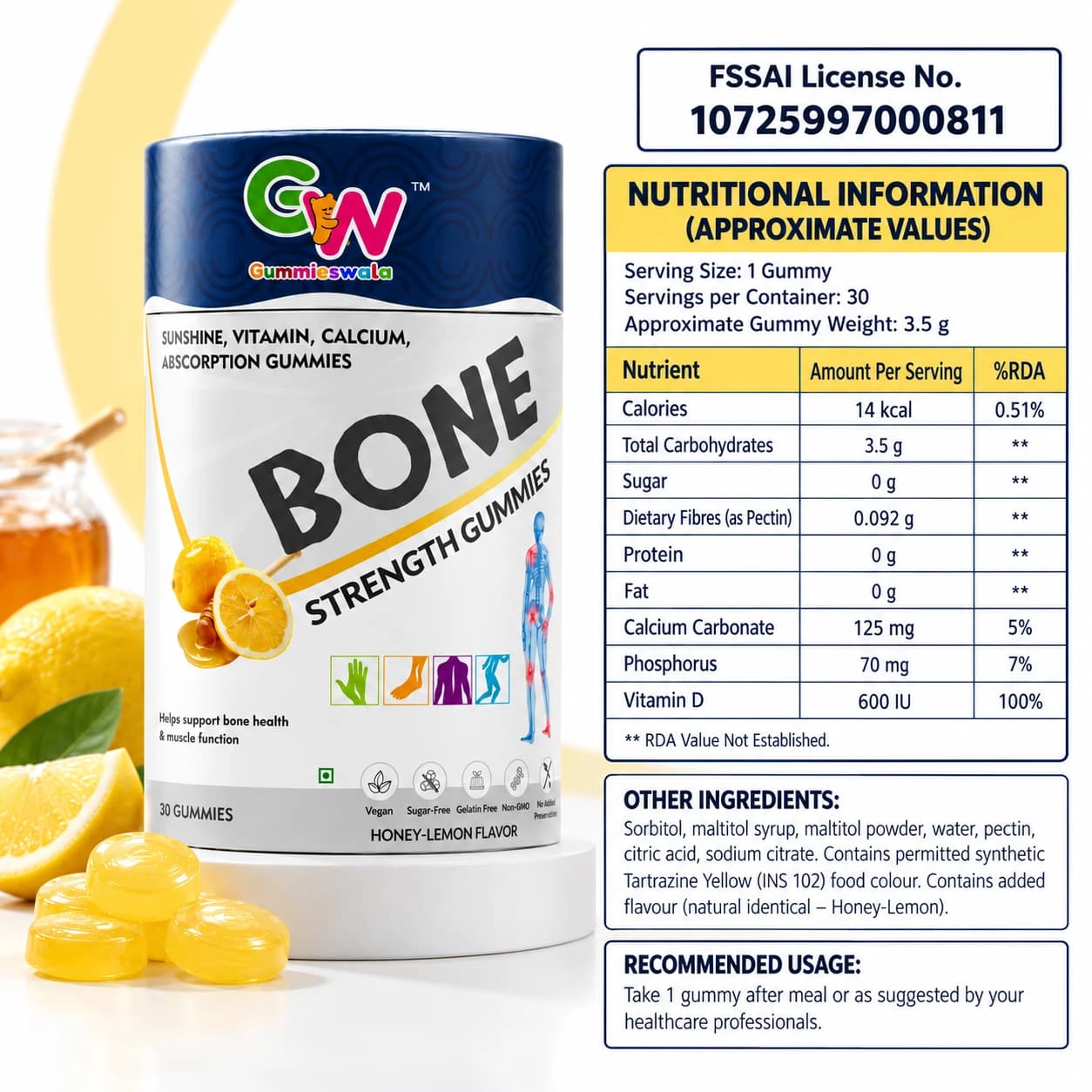 Bone Strength Gummies thumbnail 6
