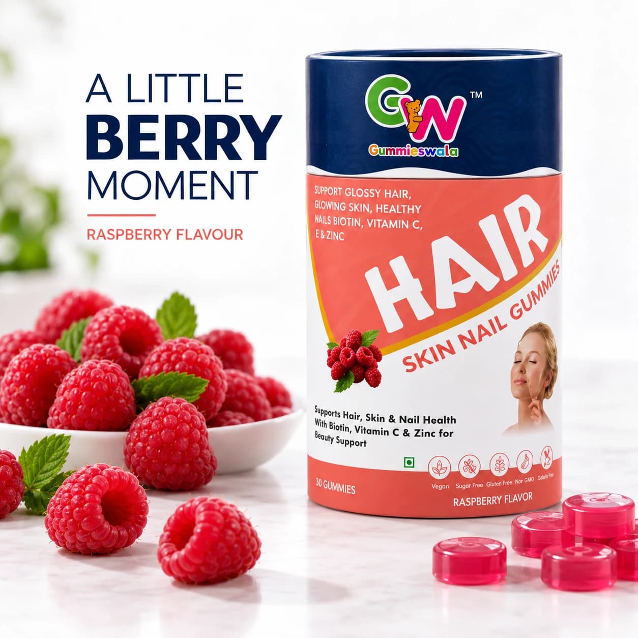 Hair Skin Nail Gummies image 3