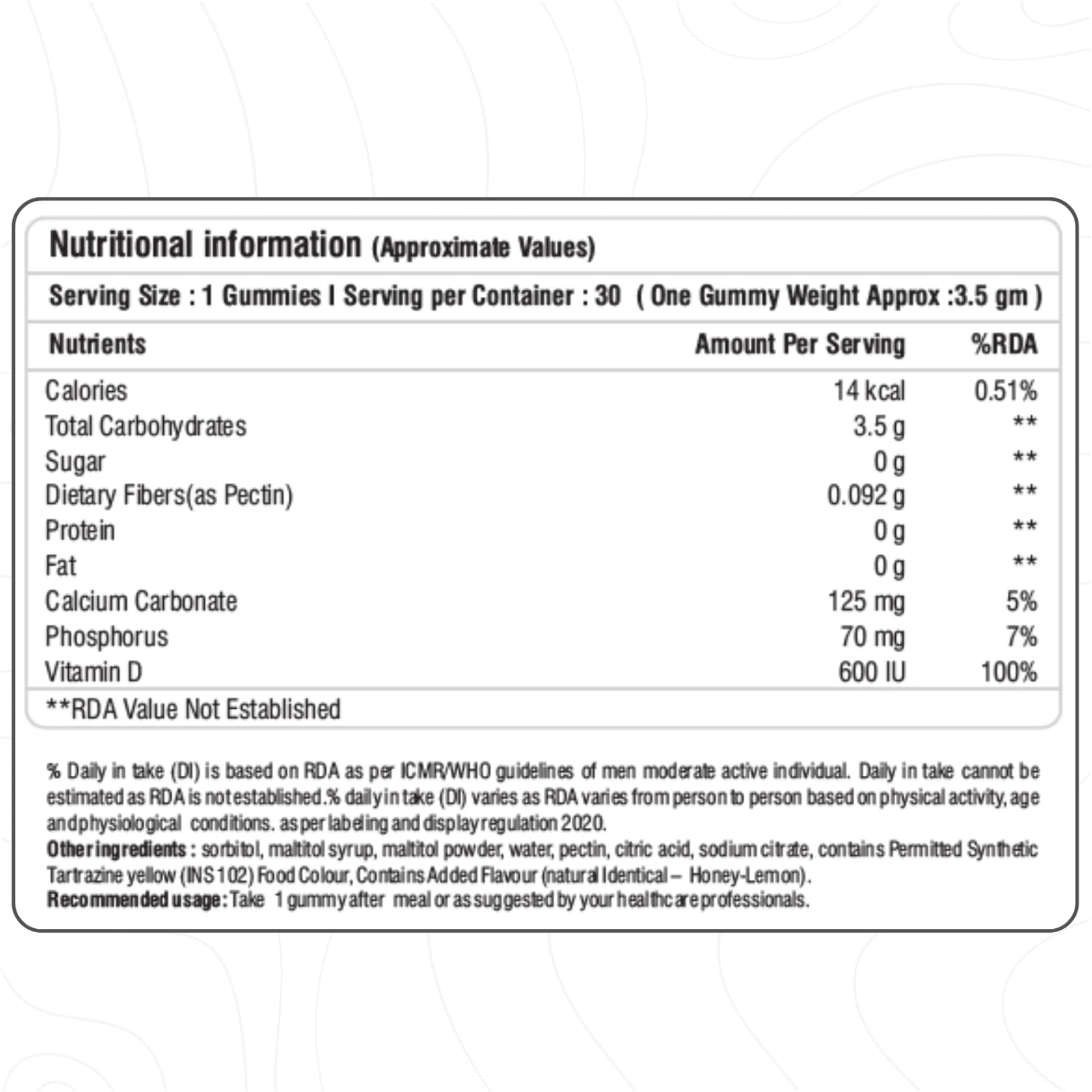 Multivitamin + Bone Strength Gummies (Pack of 2) image 6