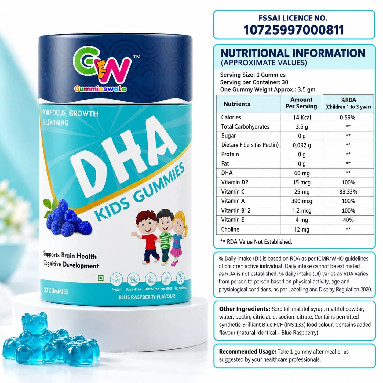 DHA Kid's Gummies image 6